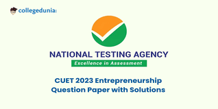 CUET 2023 Answer Key Entrepreneurship- Download Slot-wise Answer Key with Solutions PDF